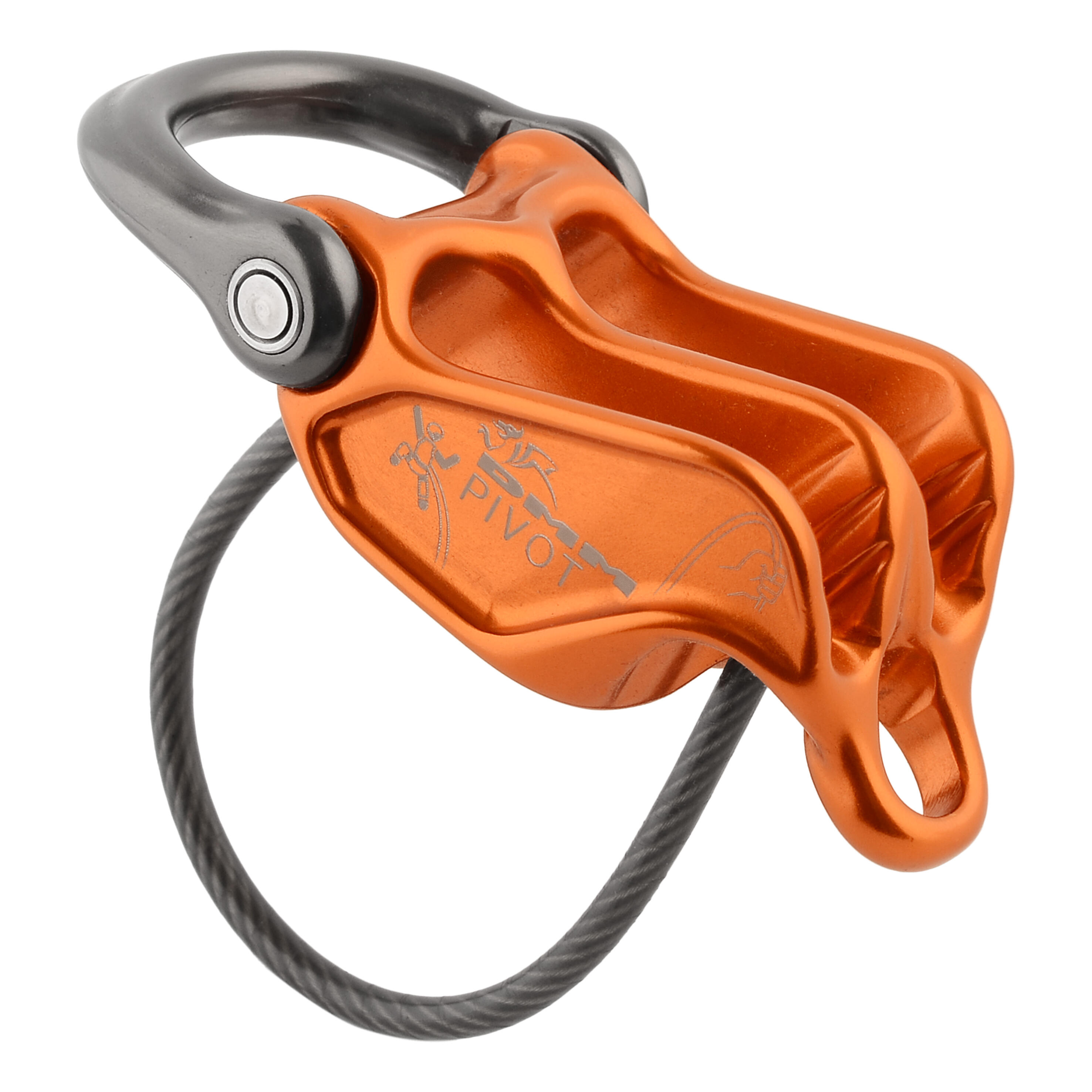 Pivot Belay Device - Orange 1/3