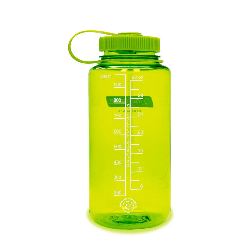 Weithals Sustain Trinkflasche 1,0 Liter hellgrün