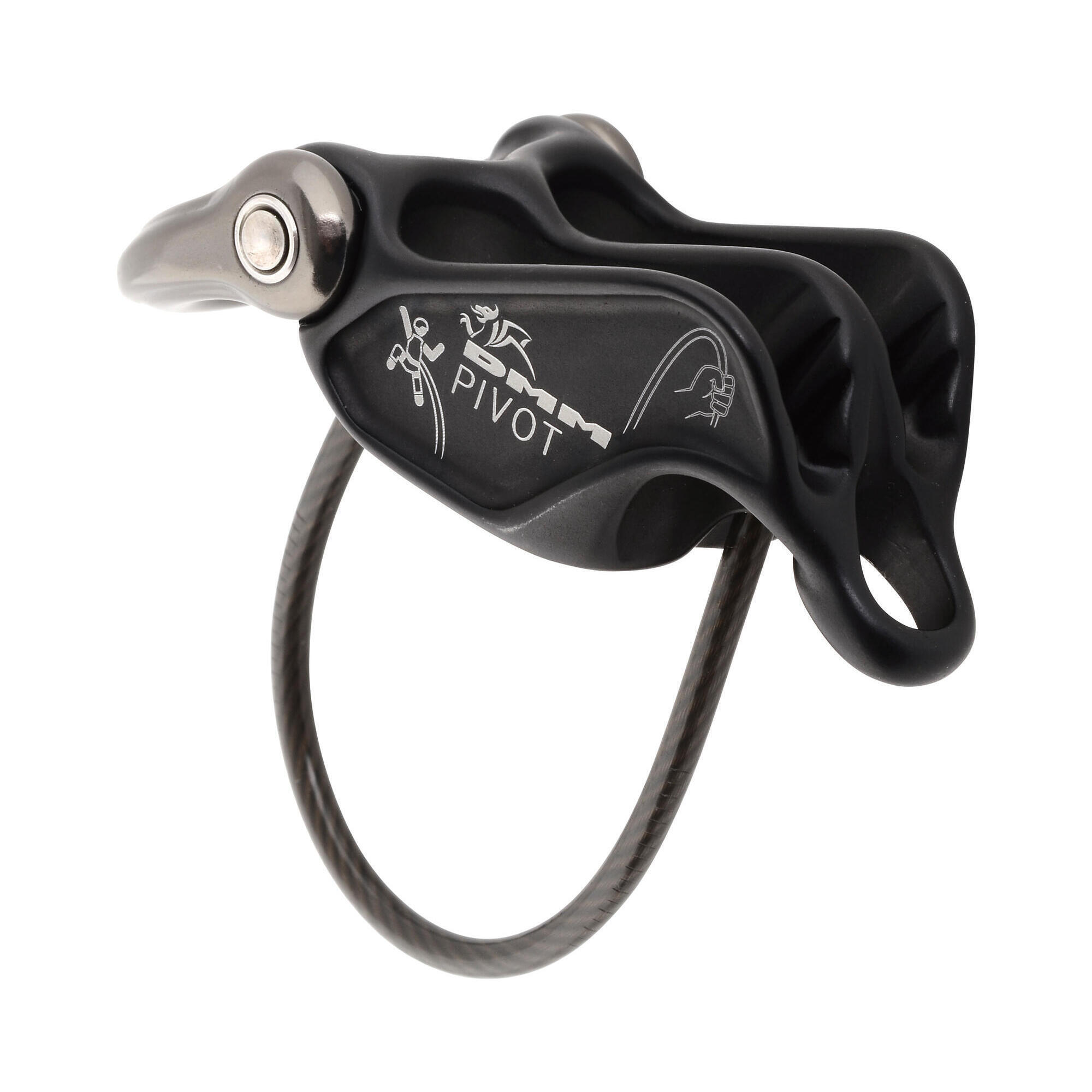 Pivot Belay Device - Matt Grey 1/3