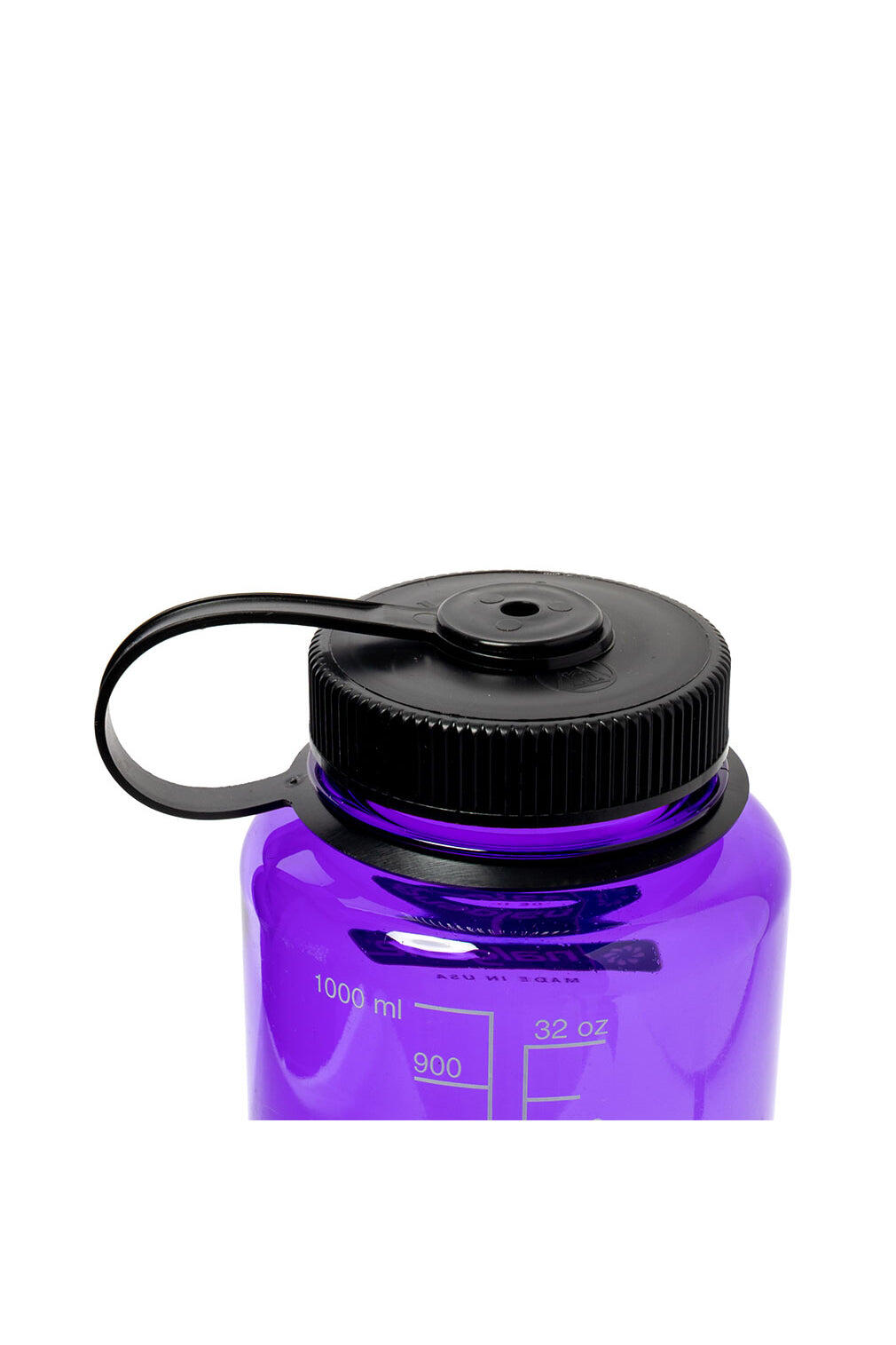 1L Wide Mouth Sustain Water Bottle - Made From 50% Plastic Waste - Purple 3/3