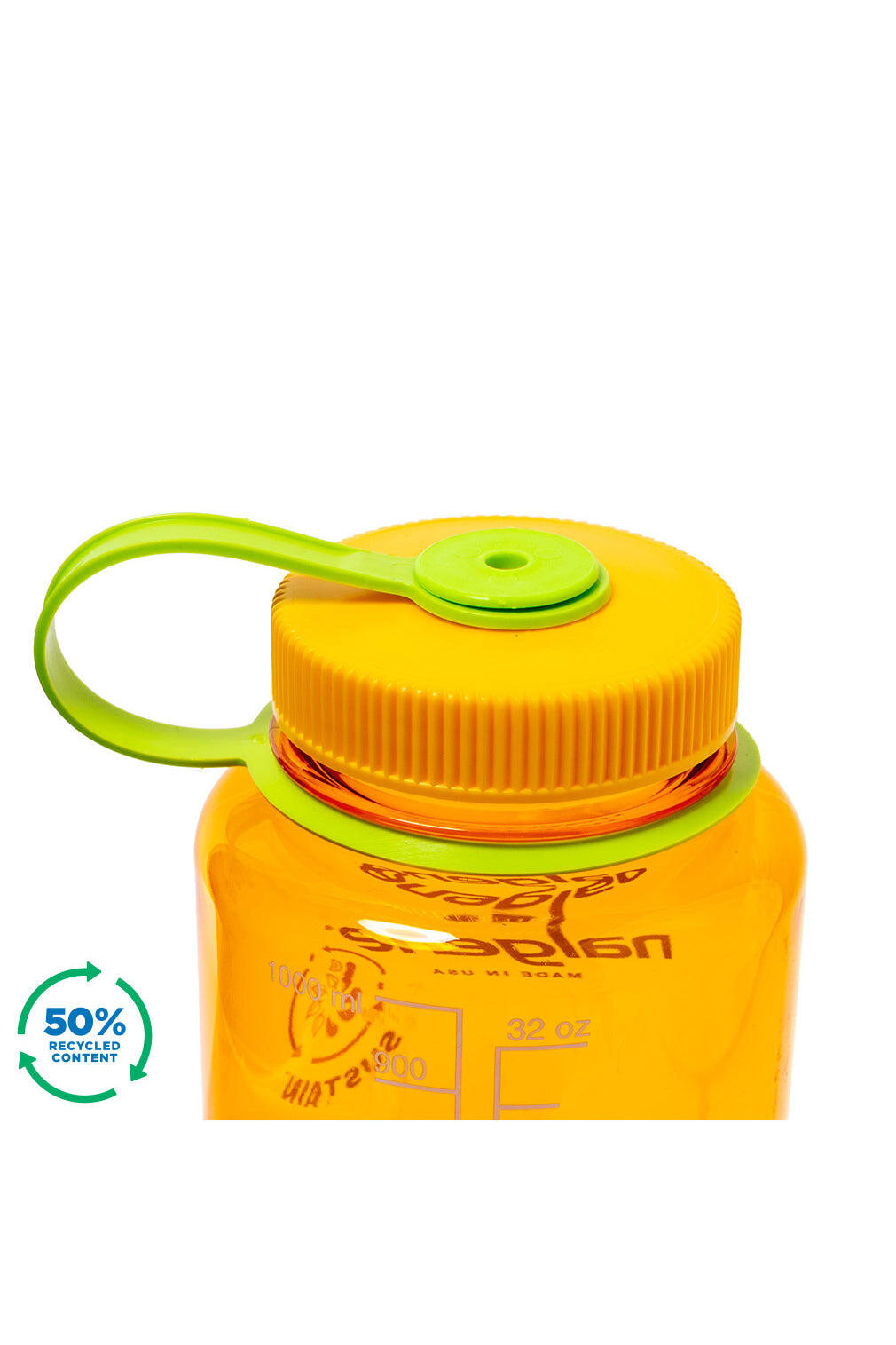 Nalgene Sustain 1 L grande ouverture - Orange 3/3