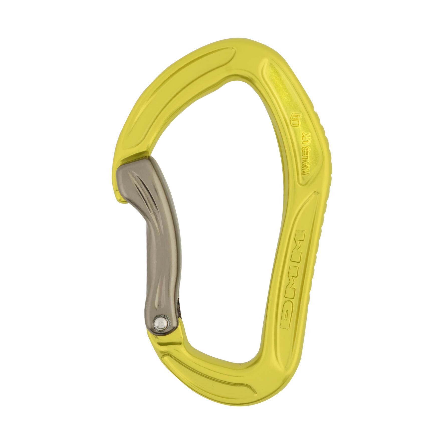 DMM Alpha Sport Bent Gate Carabiner - Lime