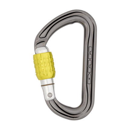 Schraubkarabiner Phantom Screwgate titanium-lime