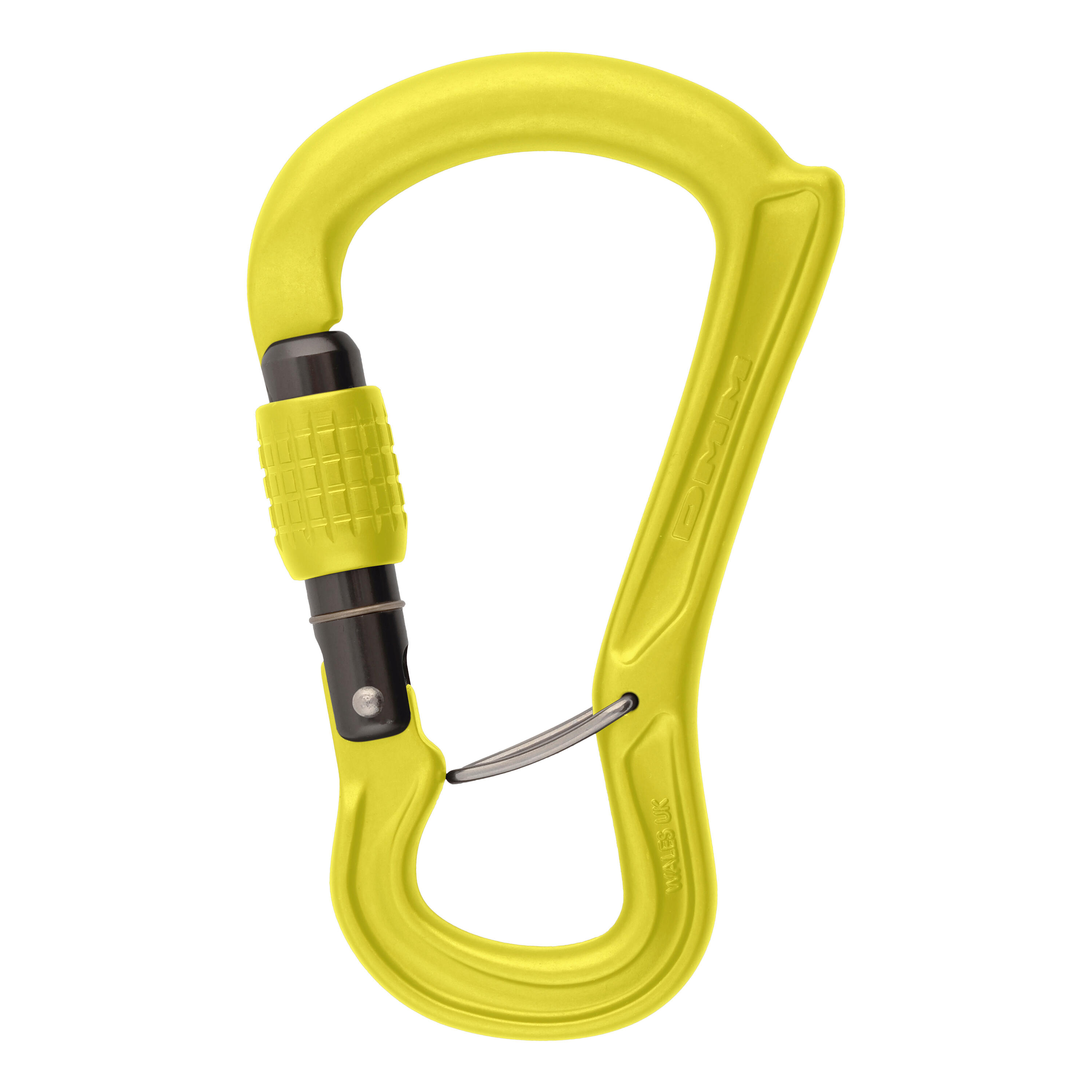 Ceros Screwgate Carabiner - Lime 1/1