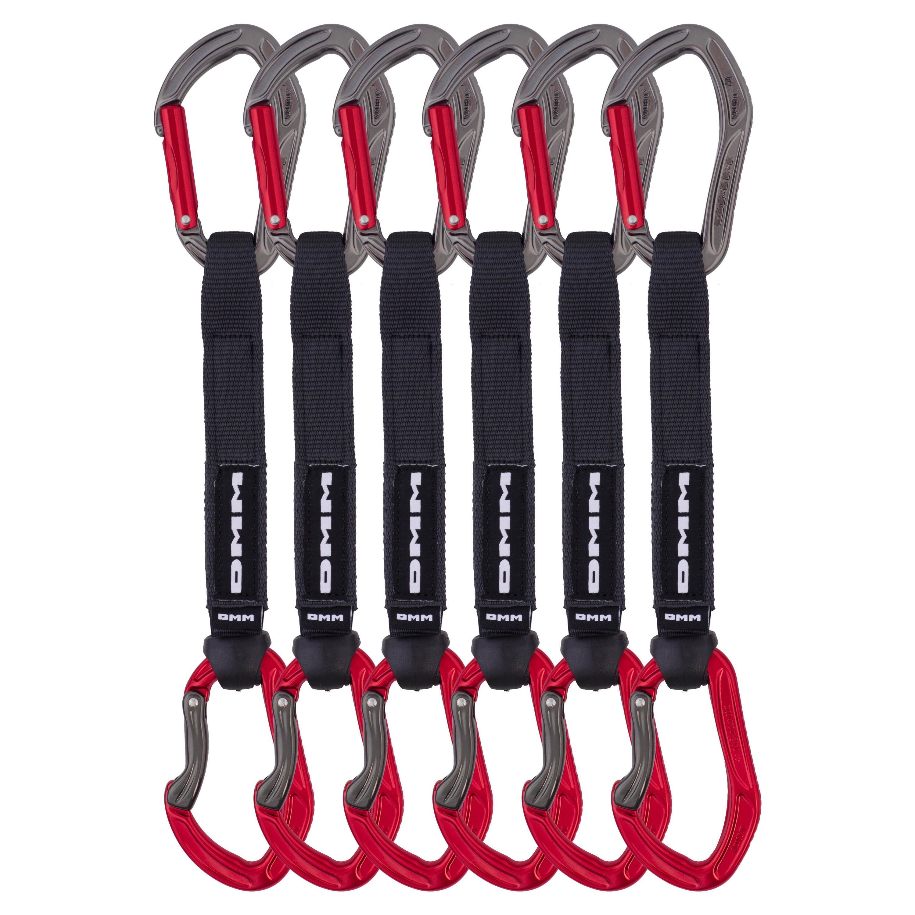 DMM Alpha Sport Quickdraw 18cm - Red - 6 Pack