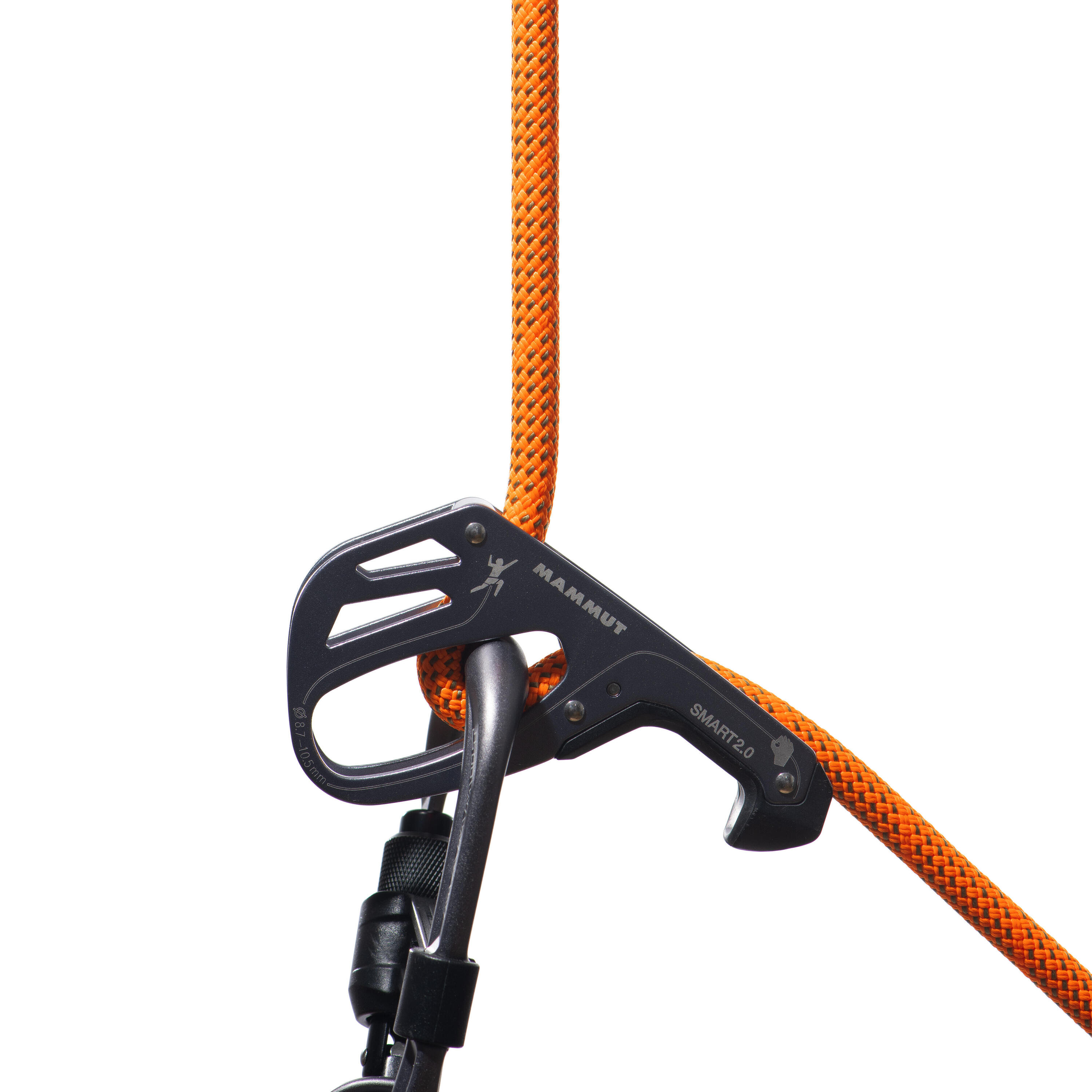 Crag Dry Single Rope 9.8 mm x 60m - Orange 4/4