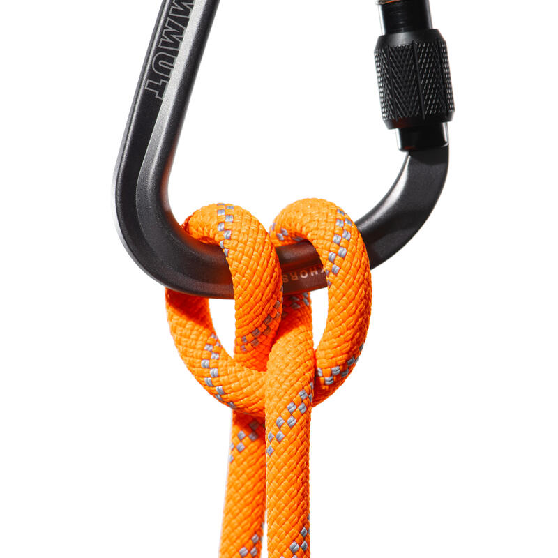 Einfachseil 9.5 Alpine Dry Rope safety orange-zen