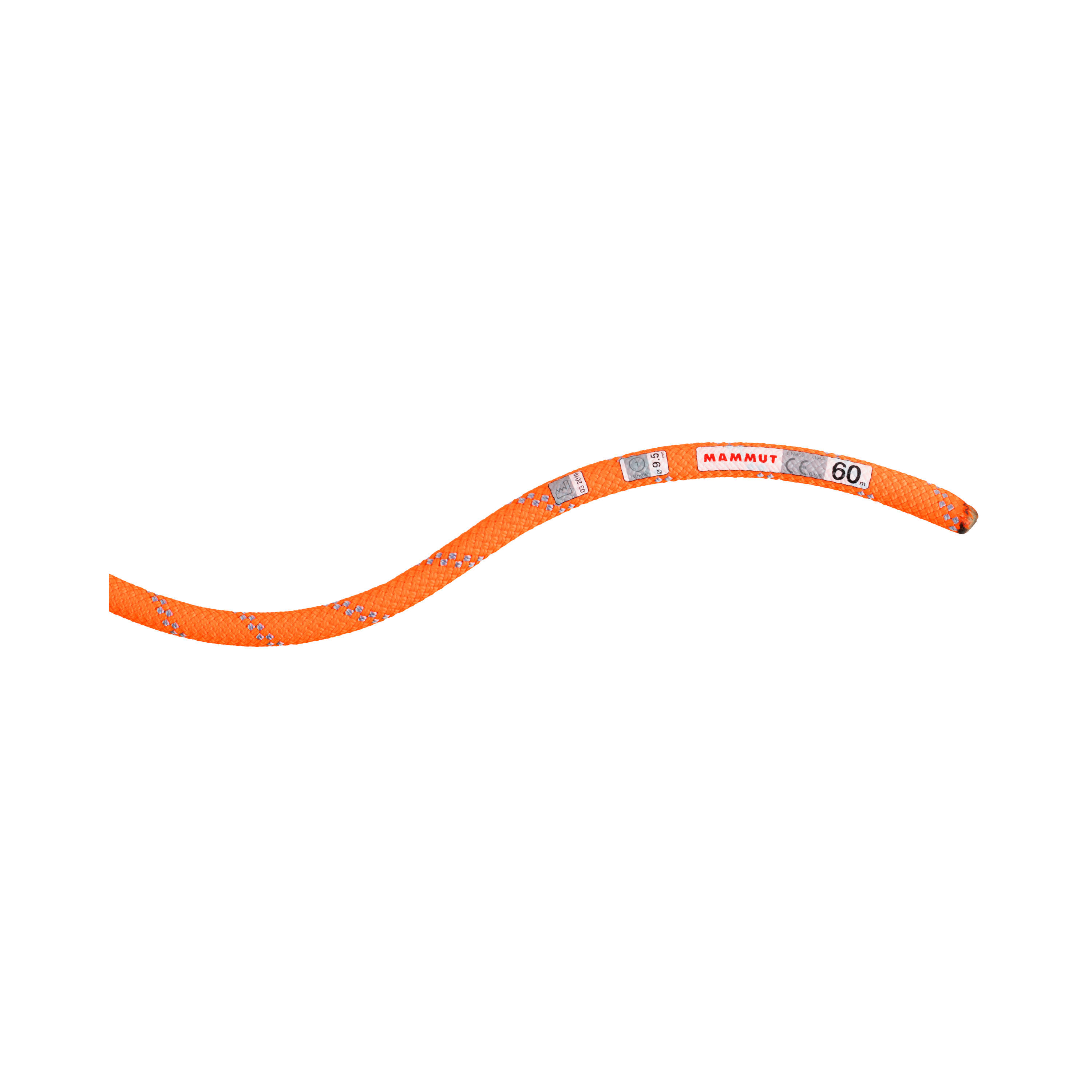 Cuerda Simple Alpine Dry 9.5 mm x 40m - MAMMUT 2/4