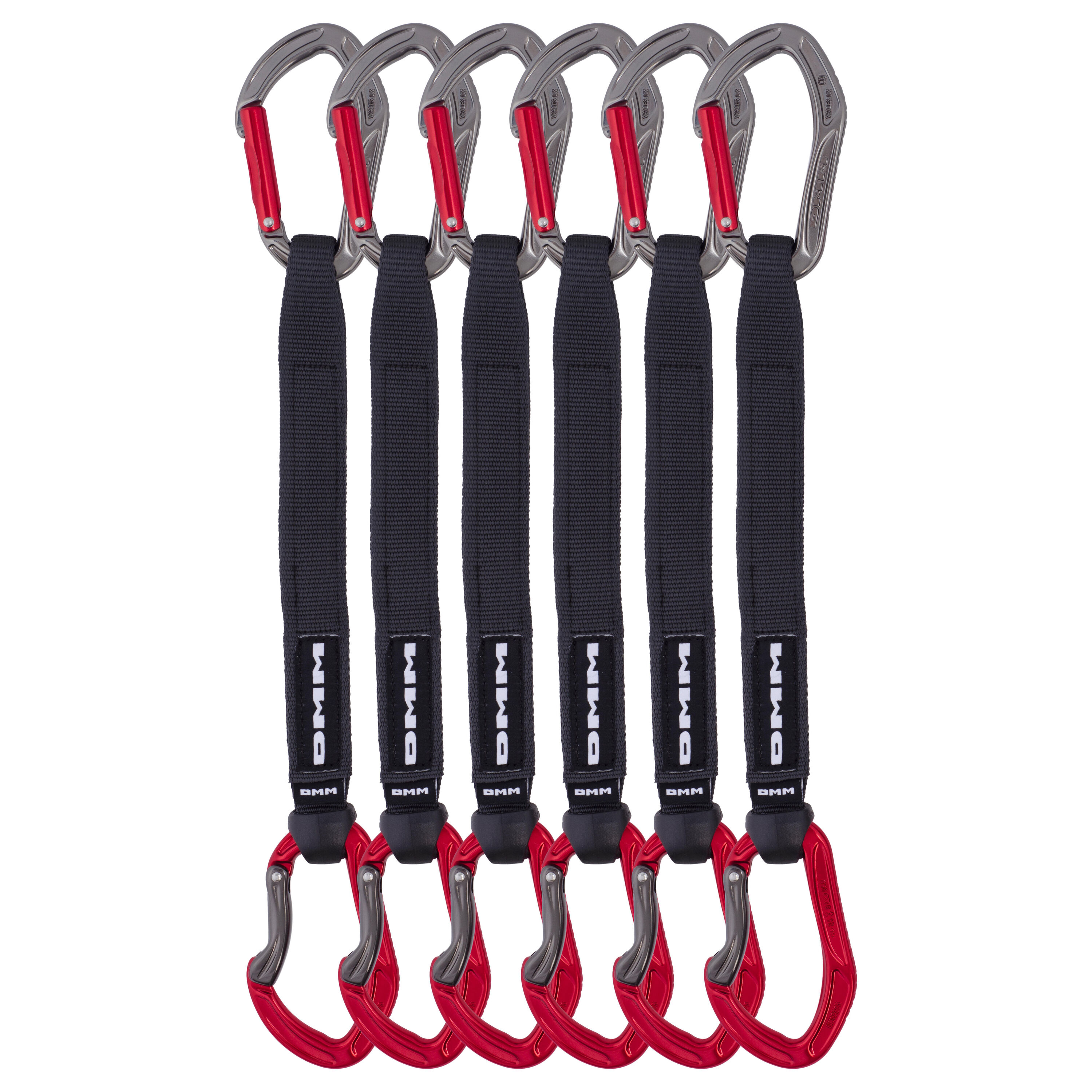 DMM Alpha Sport Quickdraw 25cm - Red - 6 Pack