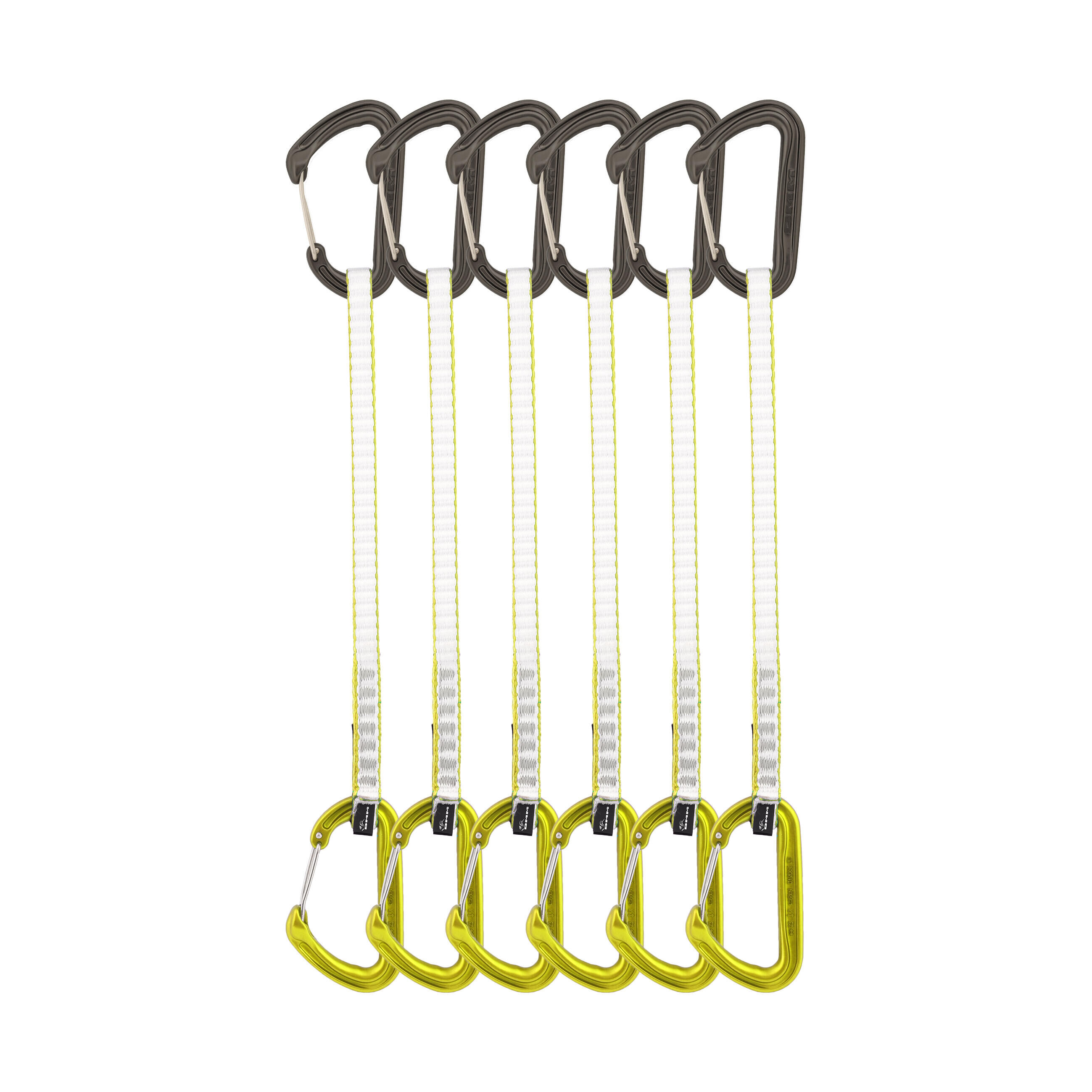 DMM Chimera Quickdraw 25cm - Lime - 6 Pack