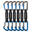 Shadow Quickdraw 12cm - Blue - 6 Pack
