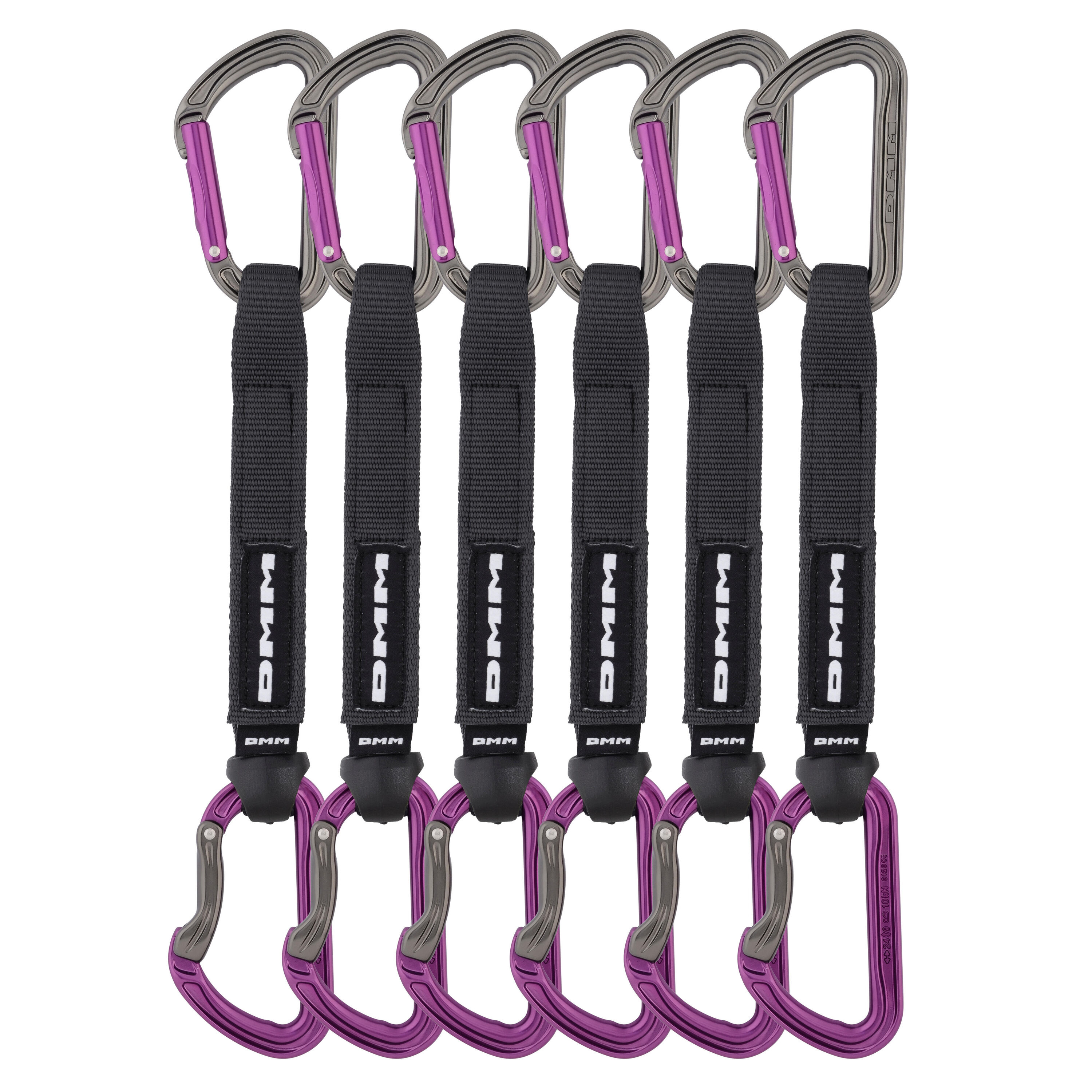 DMM Shadow Quickdraw 18cm - Purple - 6 Pack
