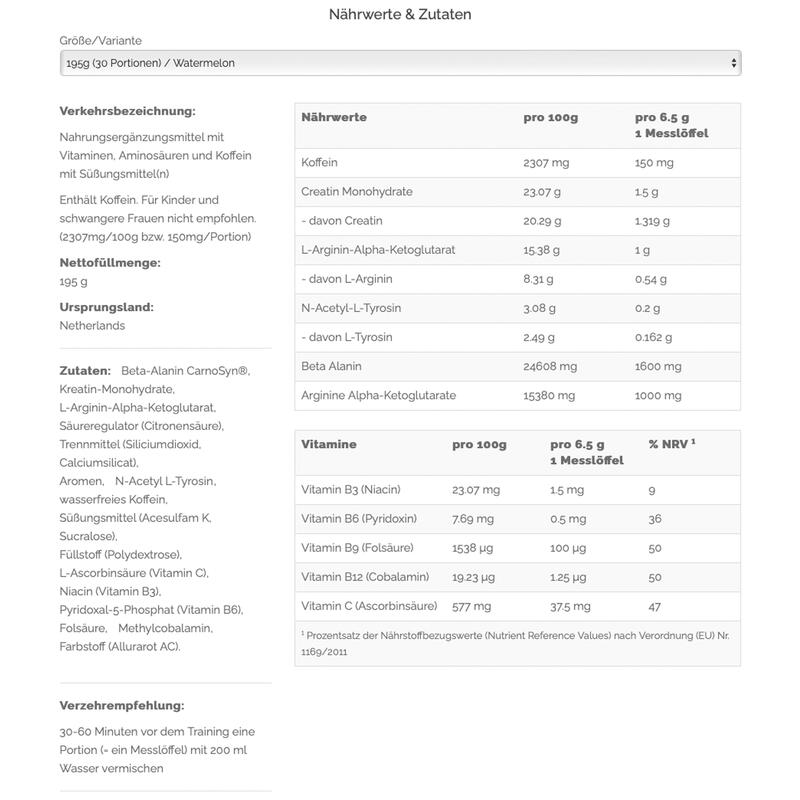 Przed treningówka CELLUCOR C4 Original iD Series 195g Arbuzowy 30porcji