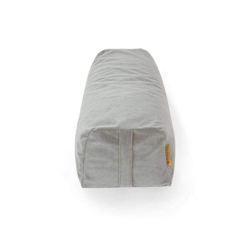 BOLSTER EN TISSU RECYCLÉ BRUN CLAIR - MOELLEUX