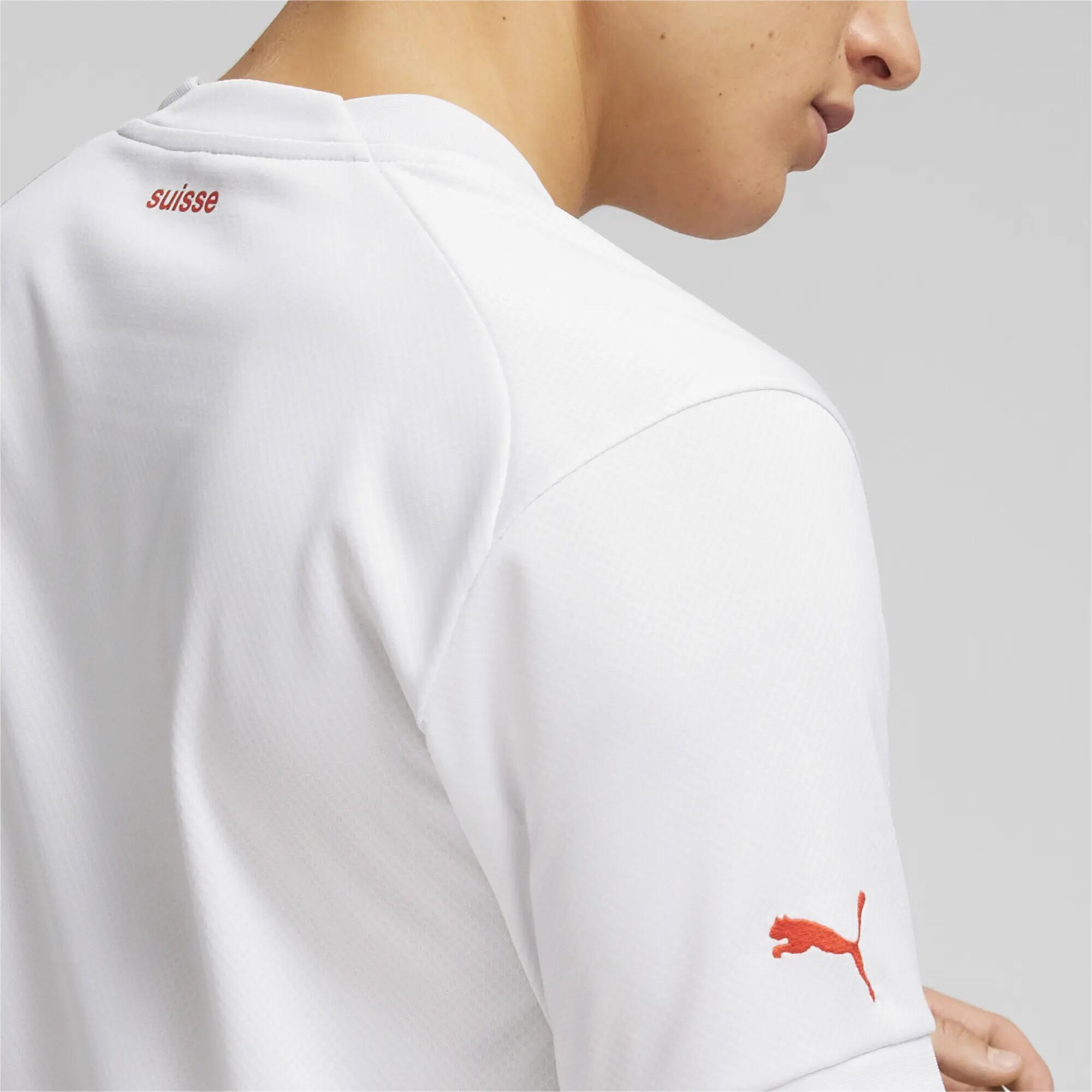 Maillot Away Suisse PUMA Nimbus Cloud Harbor Mist Gray 5/6