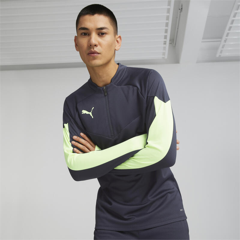 Tricou de fotbal PUMA Individual Final 1/4 Zip pentru bărbați