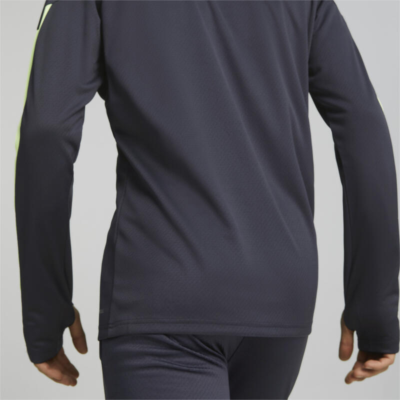 Tricou de fotbal PUMA Individual Final 1/4 Zip pentru bărbați