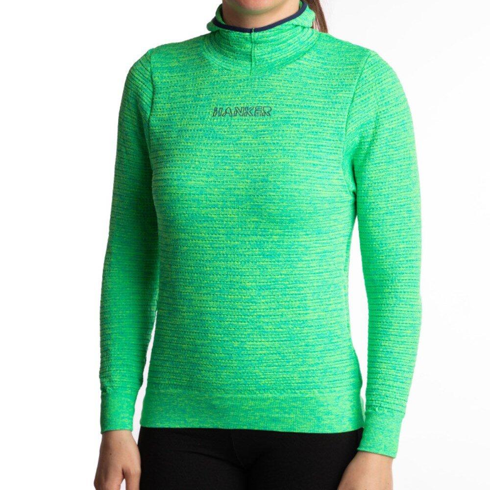 Sudadera Maser Unisex running Unisex Verde Hanker Sport 2/2
