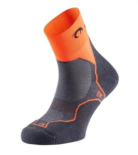 Desafio quatro meias road running unisex cinzento lurbel