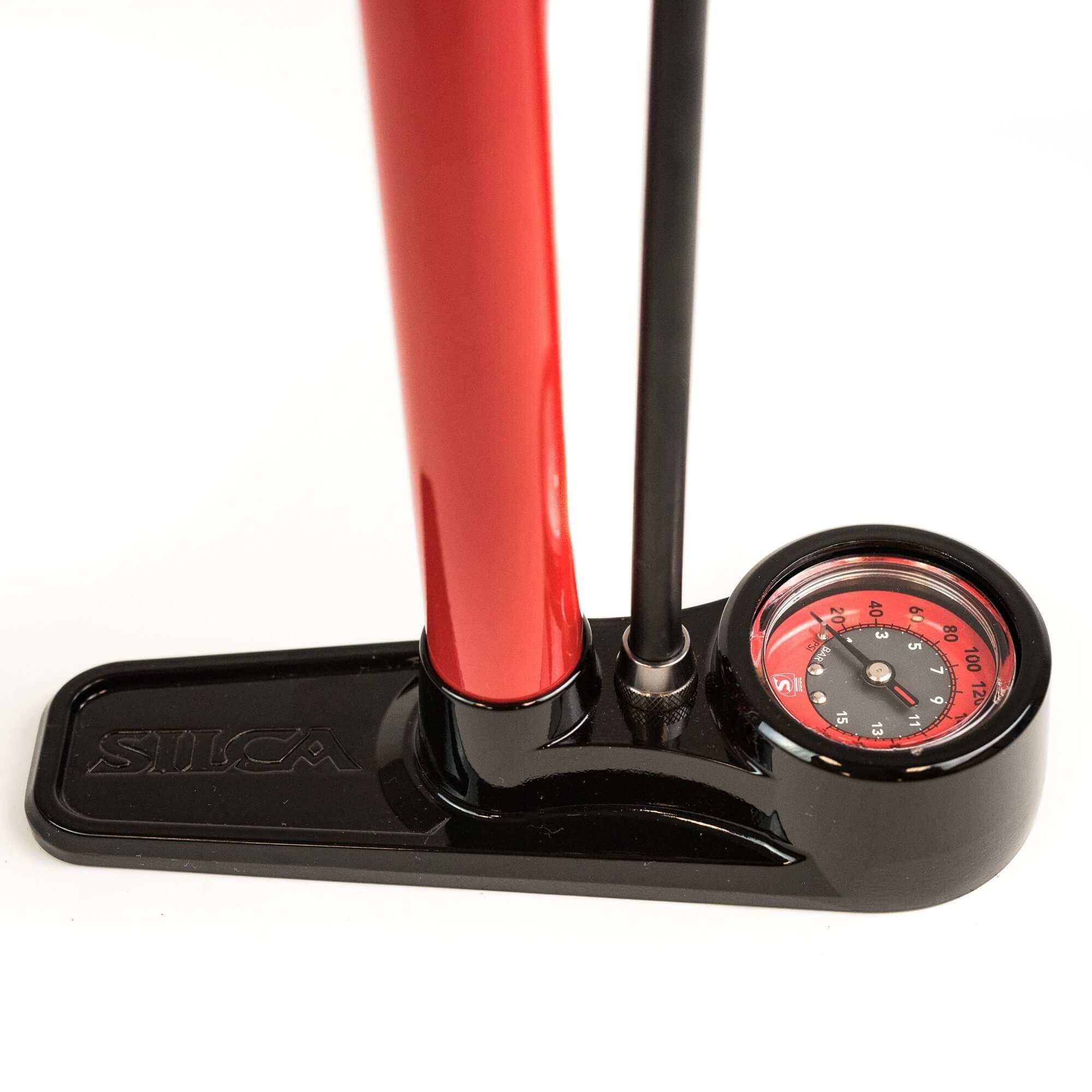 Pista" bicycle foot pump Silca 2/4