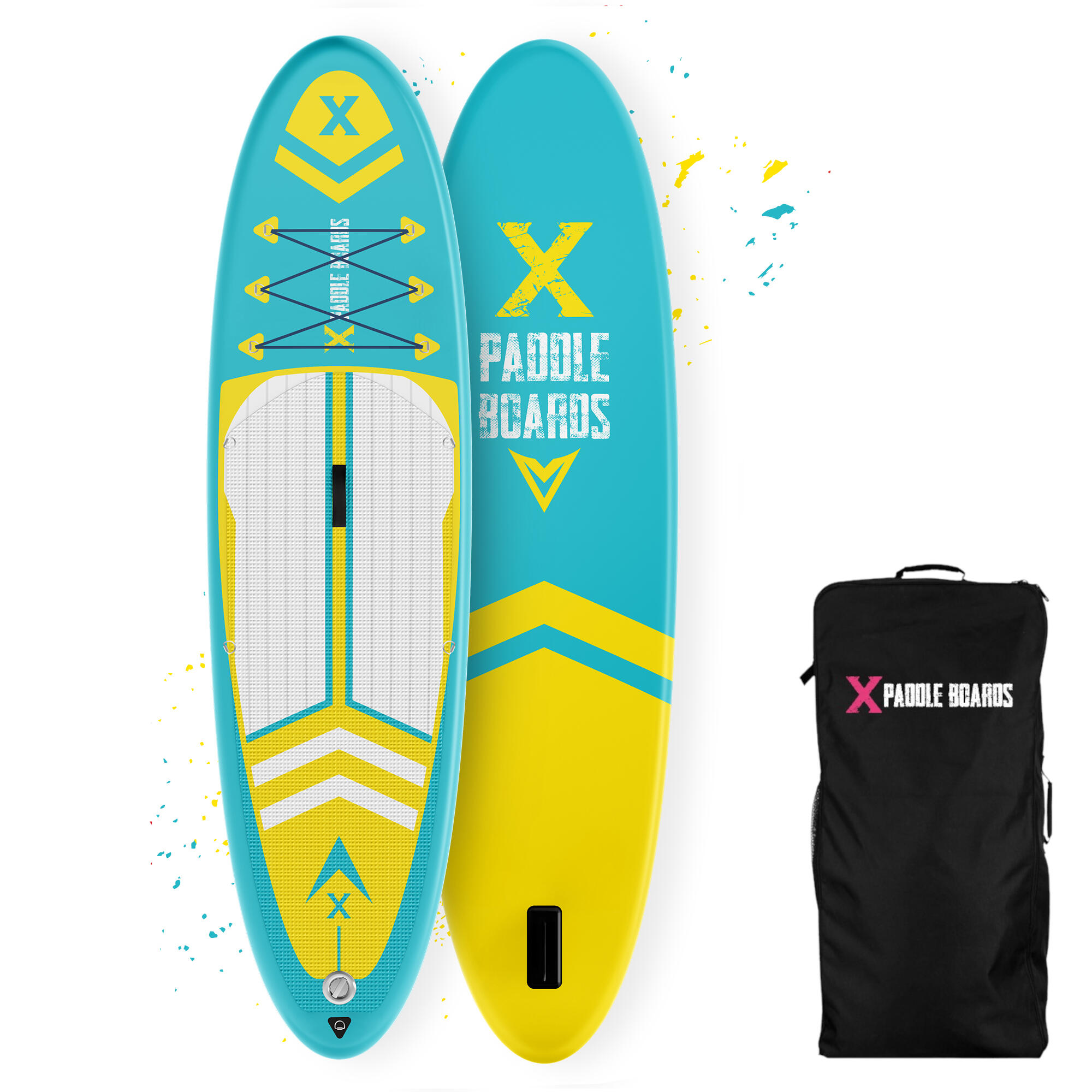 SUP Gonflable Enfant Sun Reflections 250cm (8'2) - Planche Pagaie Octopus 2025 - Bleu 60kg