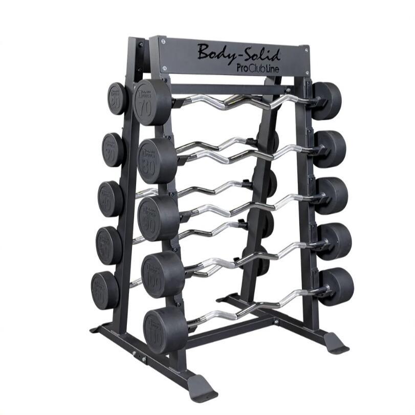 Halterstang / barbell opslagrek rack Body-Solid SBBR100 2/3