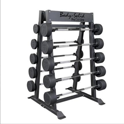 Halterstang / barbell opslagrek rack Body-Solid SBBR100