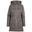 Chaqueta Impermeable Wintry de TP75 para Mujer Gris Oscuro Jaspeada