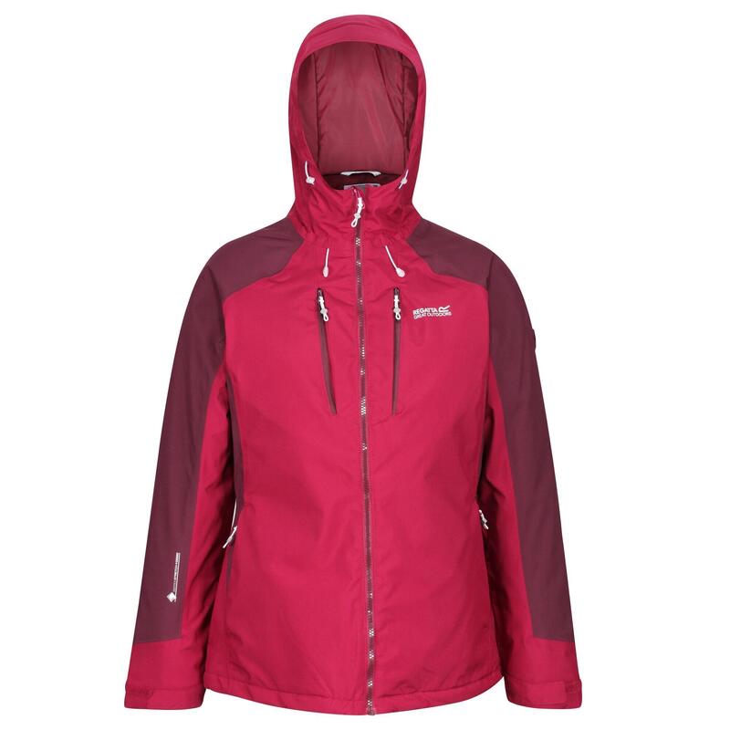 Veste matelassée HIGHTON STRETCH Femme (Betterave rouge / Figue)