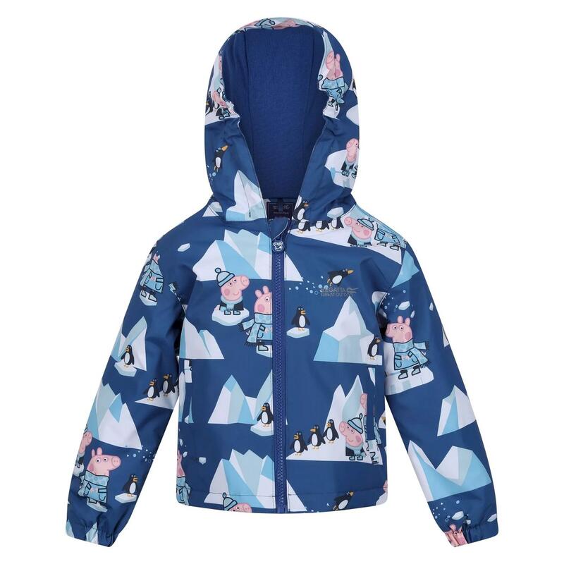 Kinderen/Kinderen Muddy Puddle Peppa Pig Winter Scene Padded Waterproof Jacket