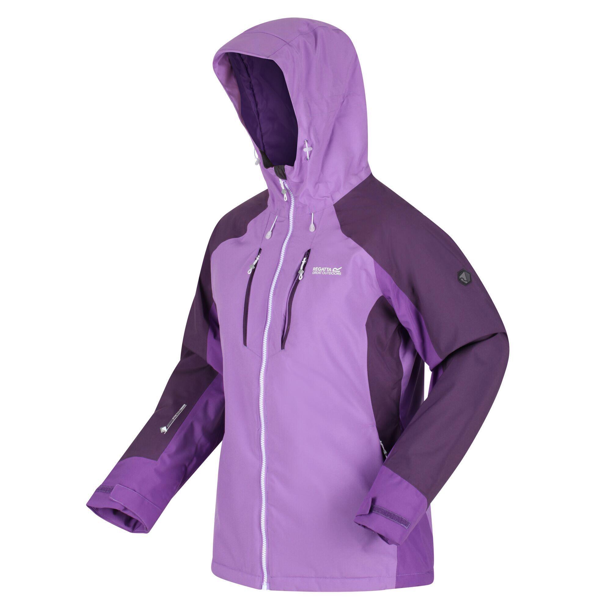 Womens/Ladies Highton Stretch II Waterproof Padded Jacket (Hyacinth/Purple 4/5