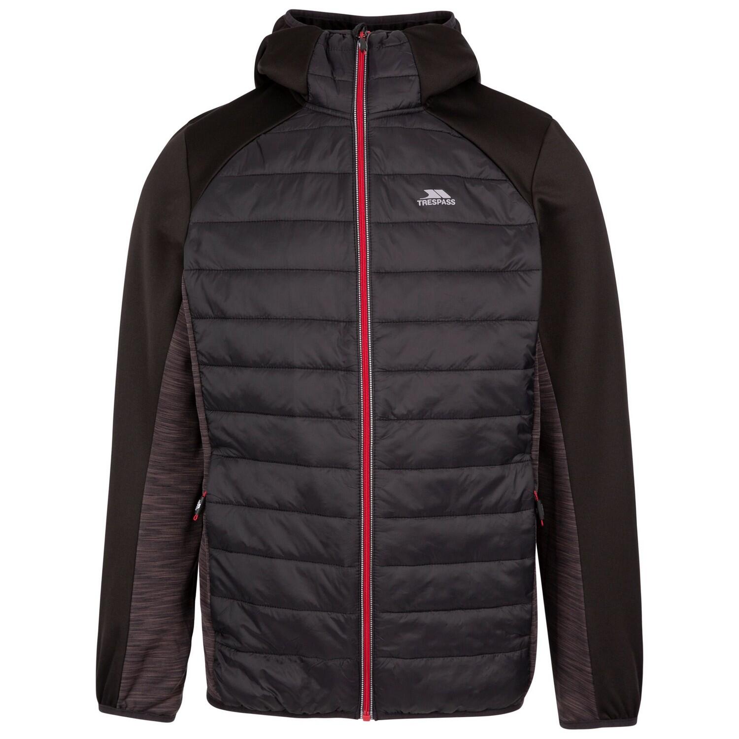 TRESPASS Mens Darwood TP50 Active Jacket (Black)