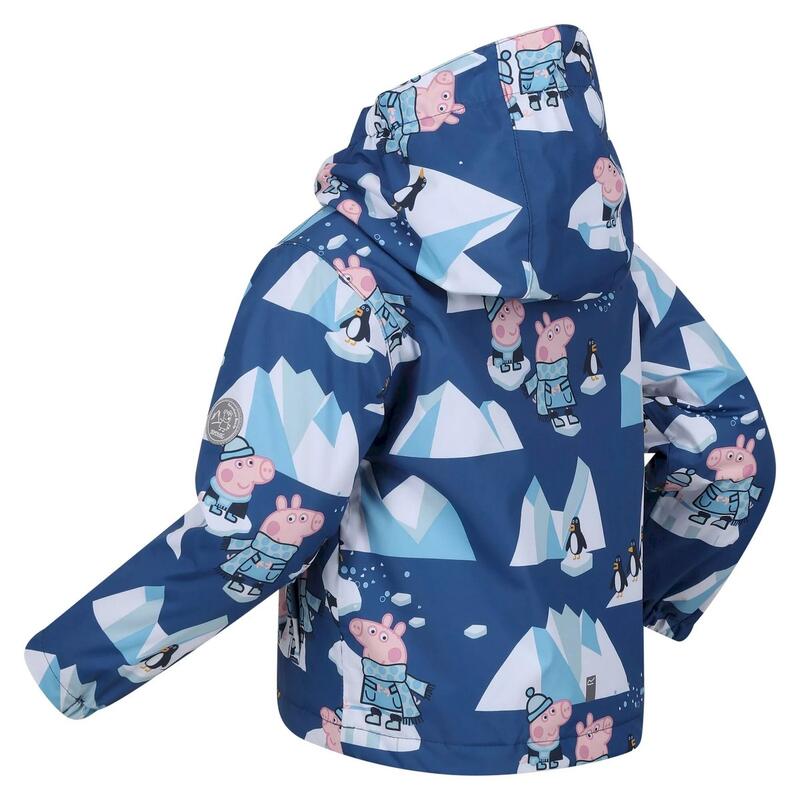 Chaqueta Impermeable Muddy Puddle de Peppa Pig Escena de Invierno para