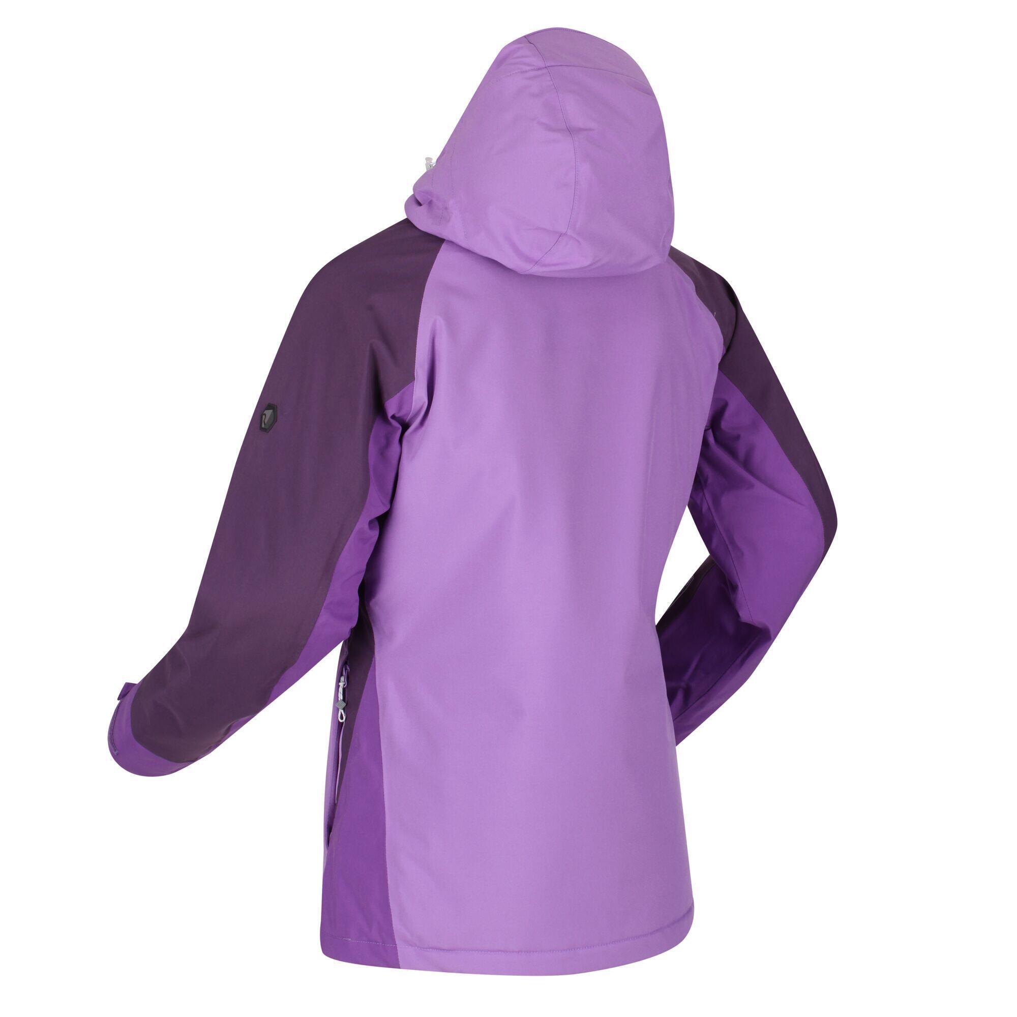 Womens/Ladies Highton Stretch II Waterproof Padded Jacket (Hyacinth/Purple 3/5