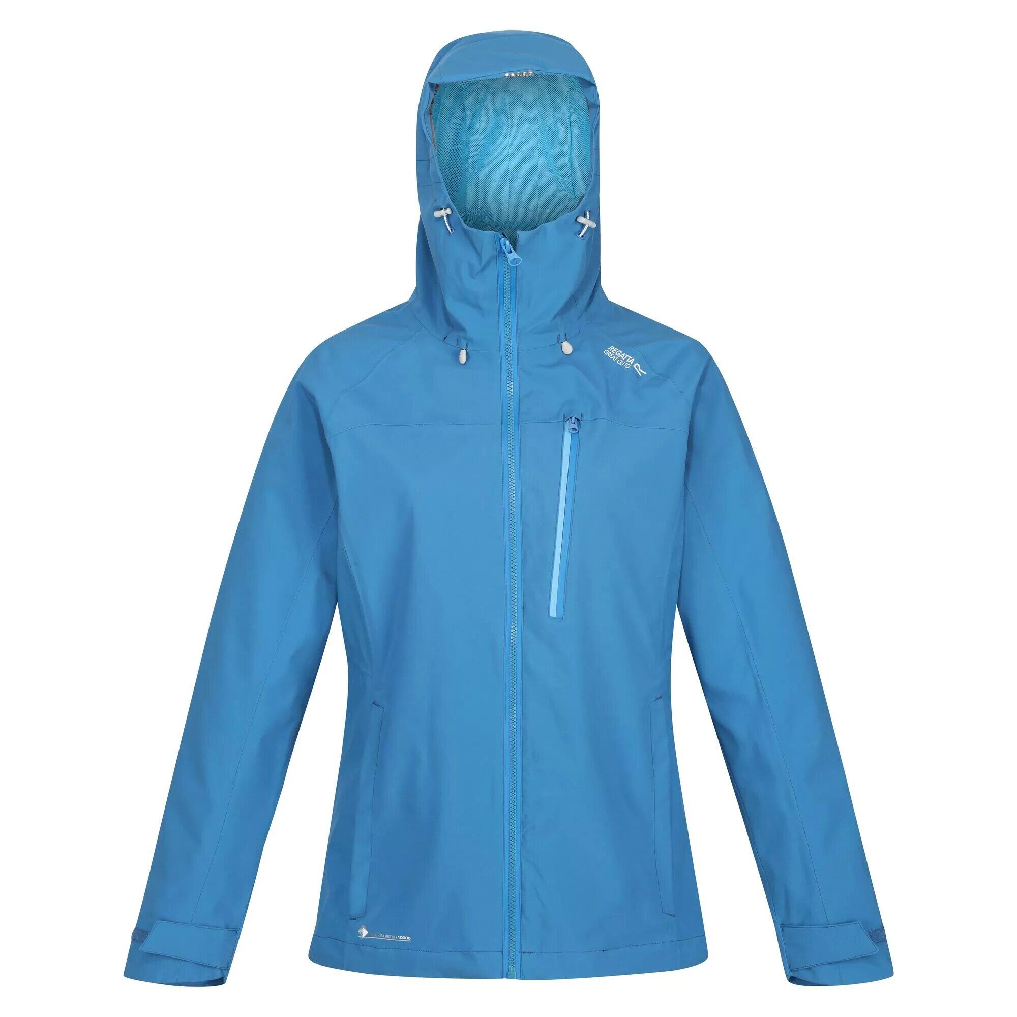 REGATTA Womens/Ladies Britedale Waterproof Jacket (Vallarta Blue)