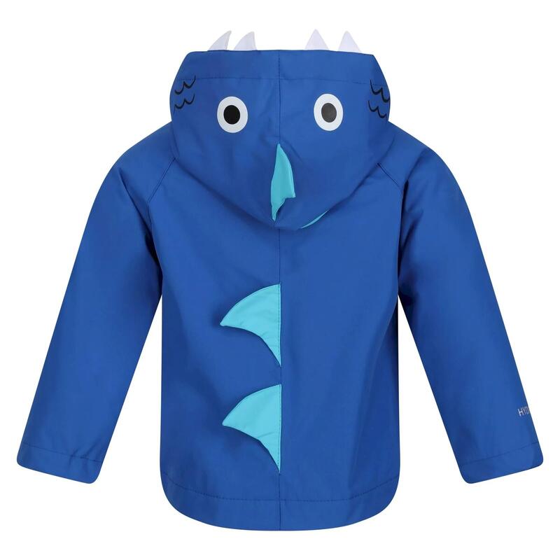 Chaqueta Impermeable Tiburón para Niños/Niñas Azul Náutico