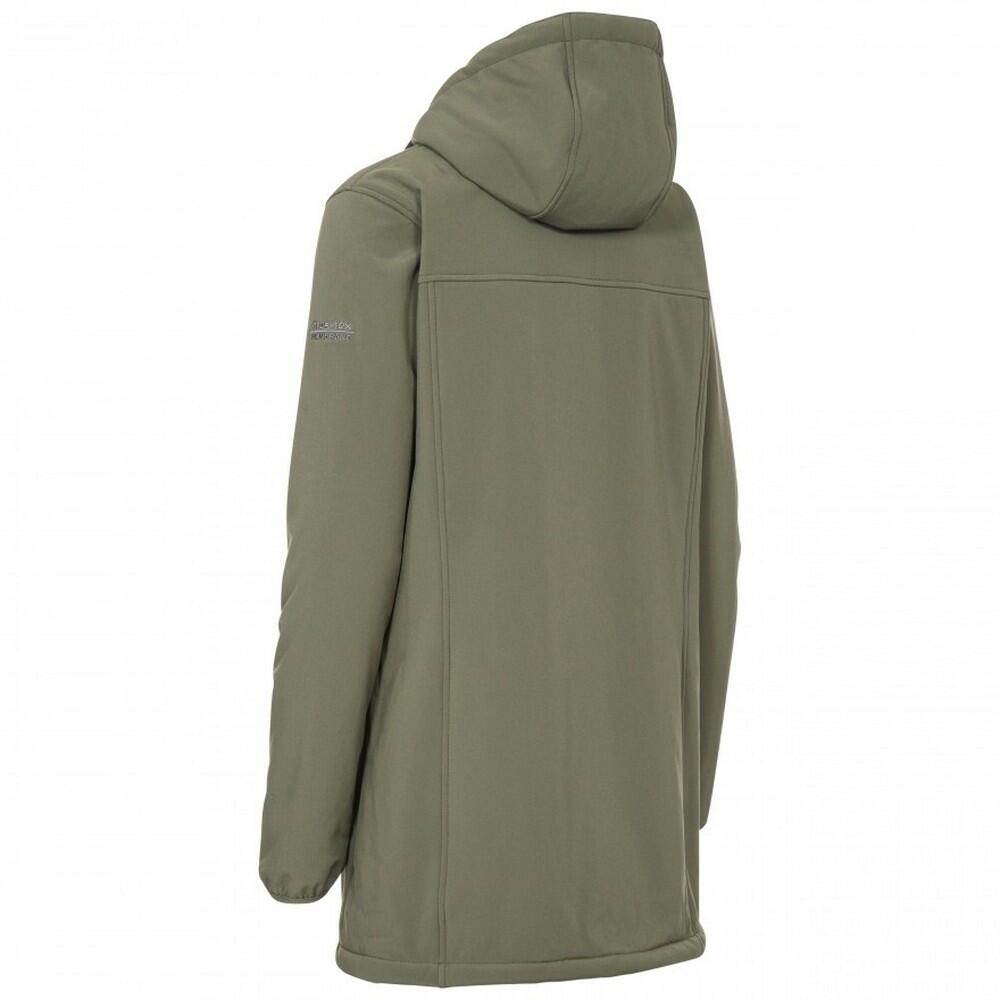 Veste Imperméable Longue KRISTEN Femme (Vert) 2/5