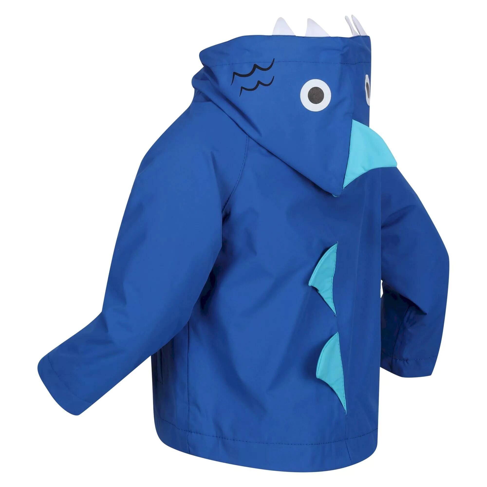 Children's waterproof jacket (Dark blue)