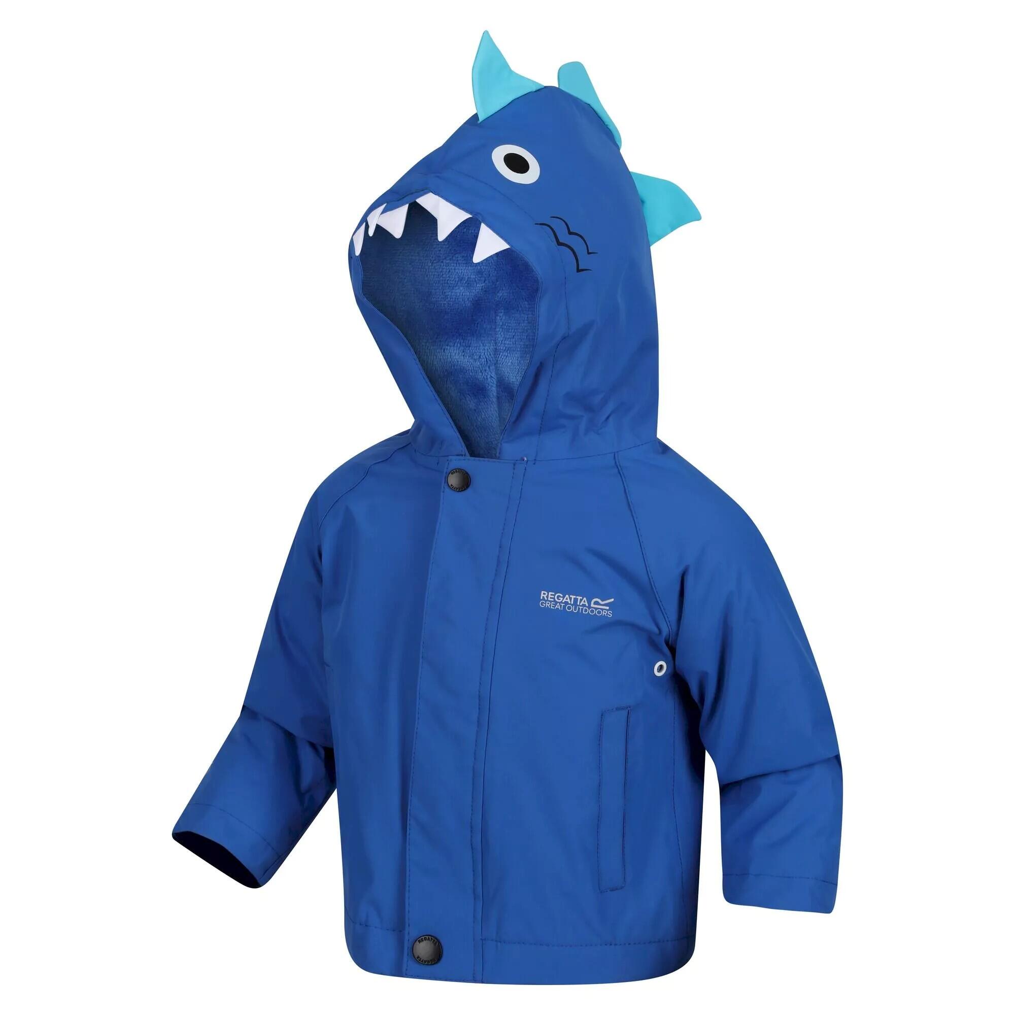 Children's waterproof jacket (Dark blue)