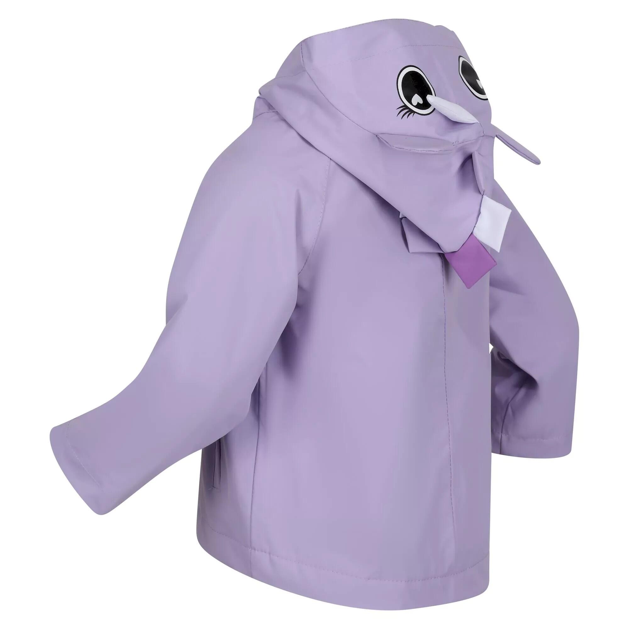 Childrens/Kids Unicorn Waterproof Jacket (Pansy) 4/5