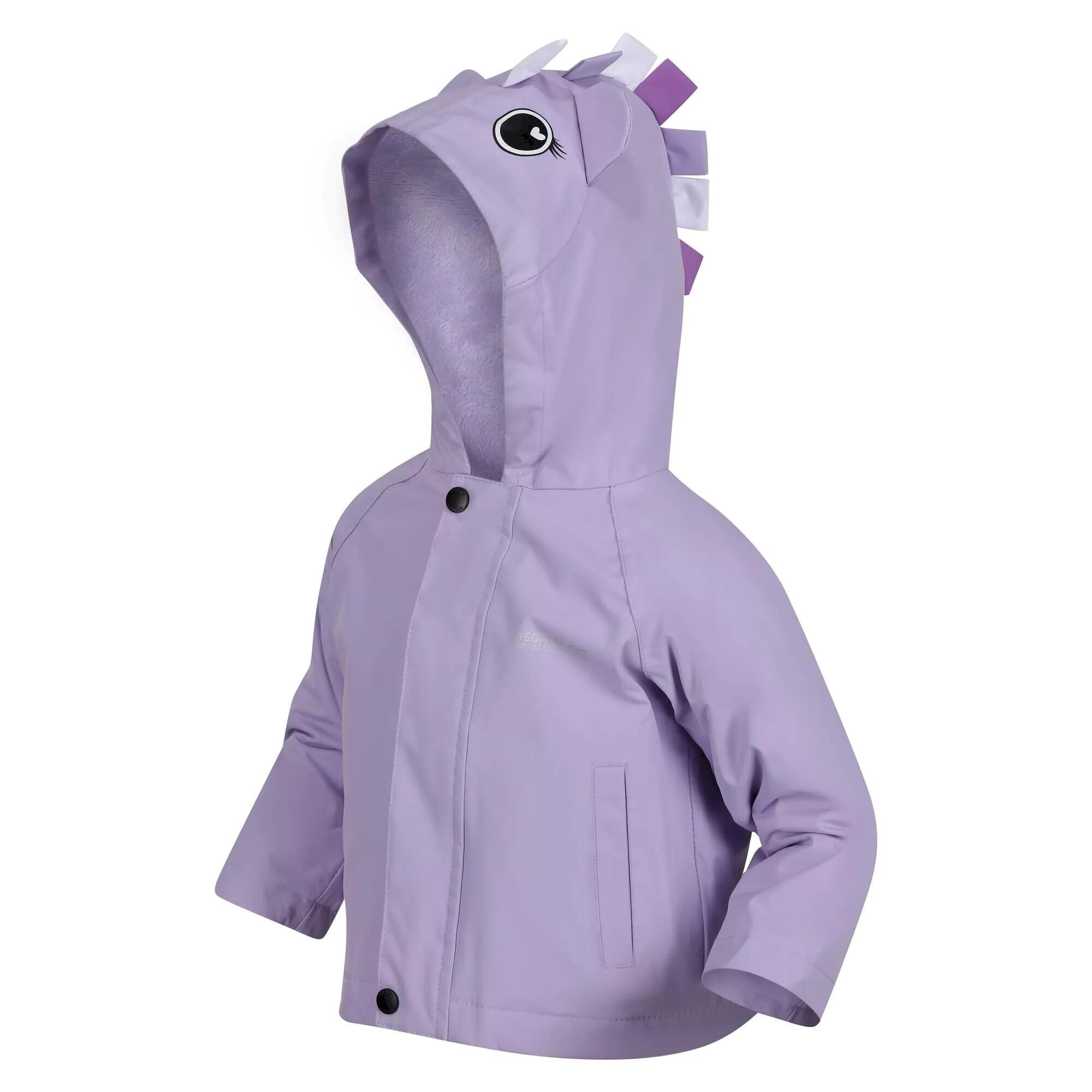 Childrens/Kids Unicorn Waterproof Jacket (Pansy) 3/5