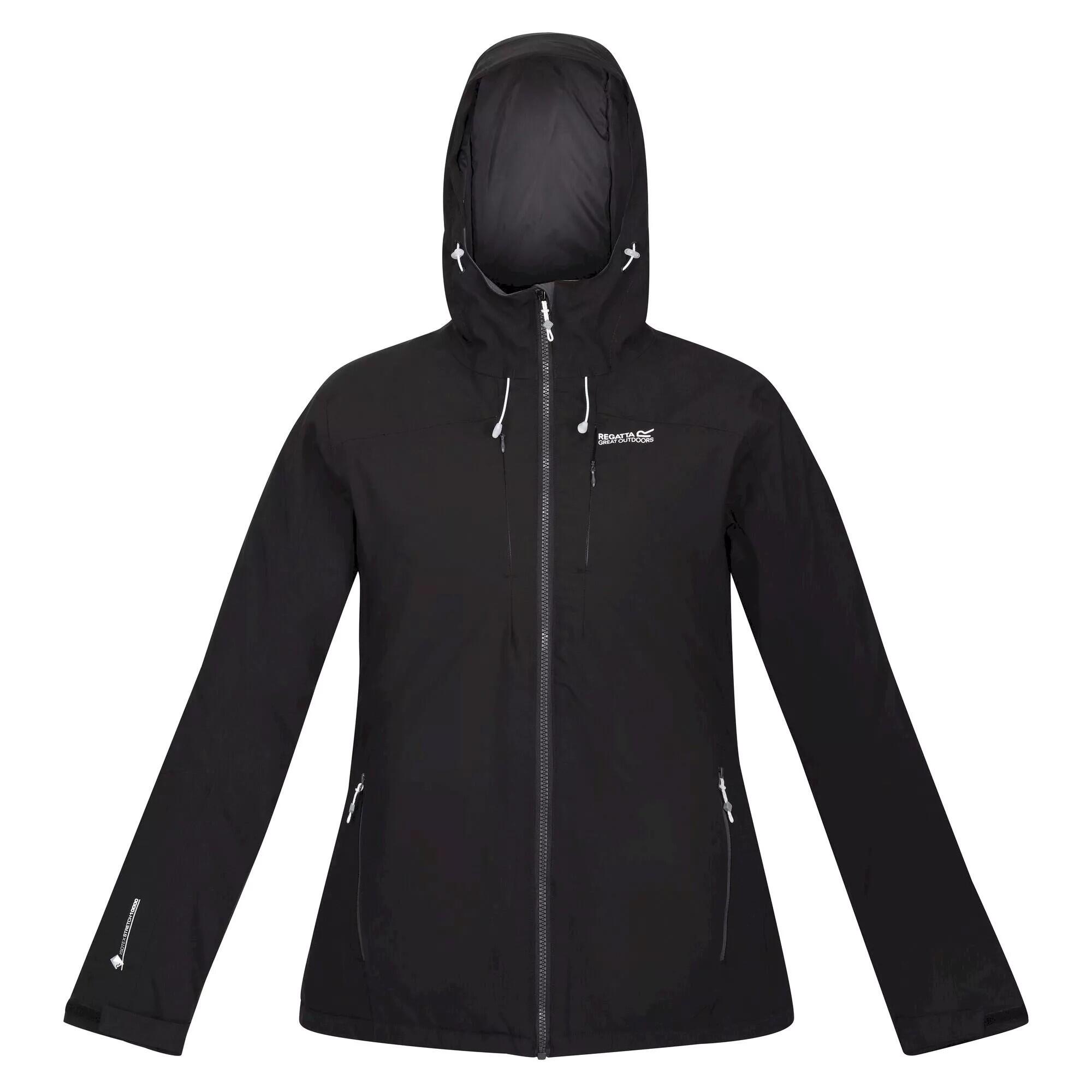 Women's HIGHTON quilted jacket (Black)