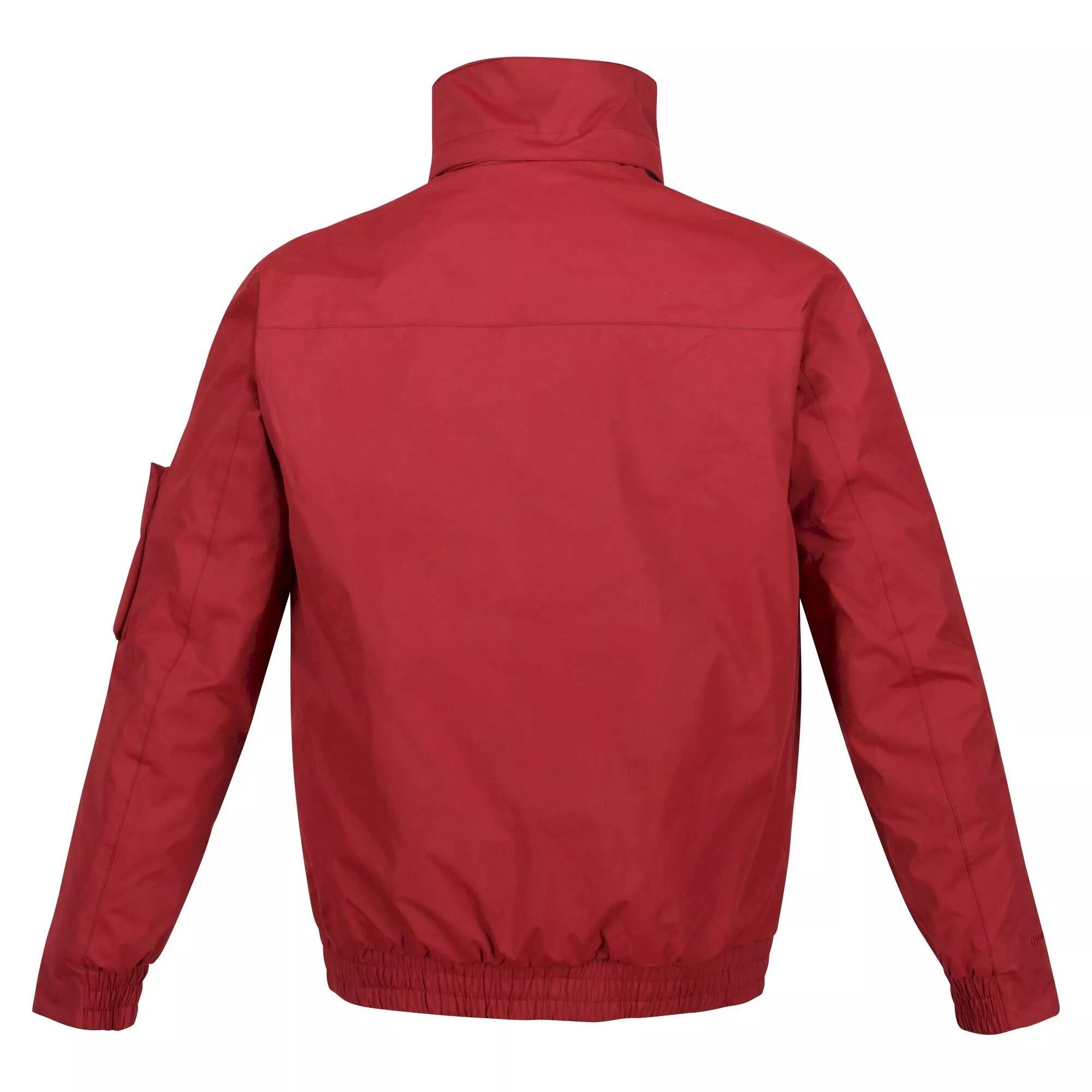 Mens Raynor Waterproof Jacket (Syrah Red) 2/5