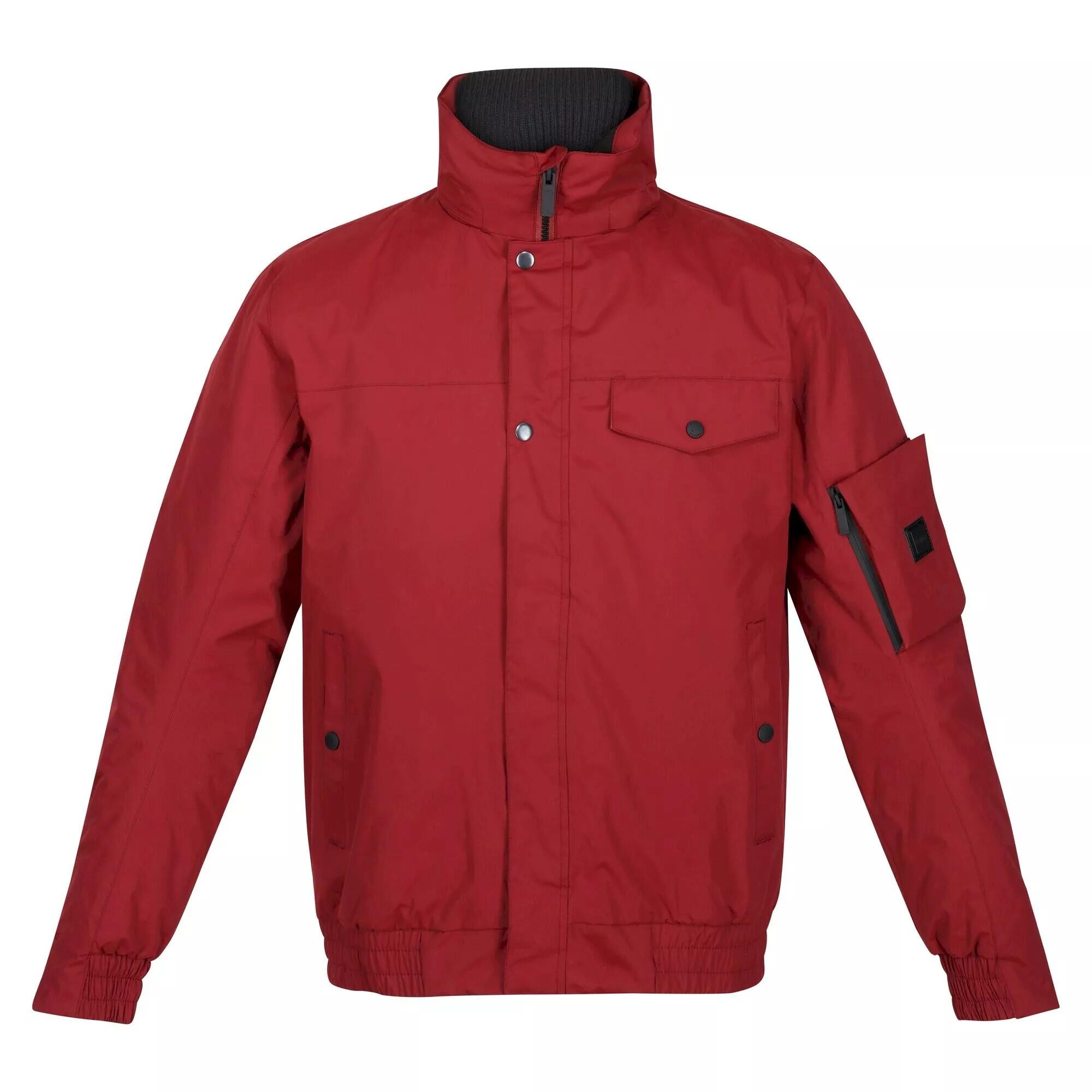 REGATTA Mens Raynor Waterproof Jacket (Syrah Red)