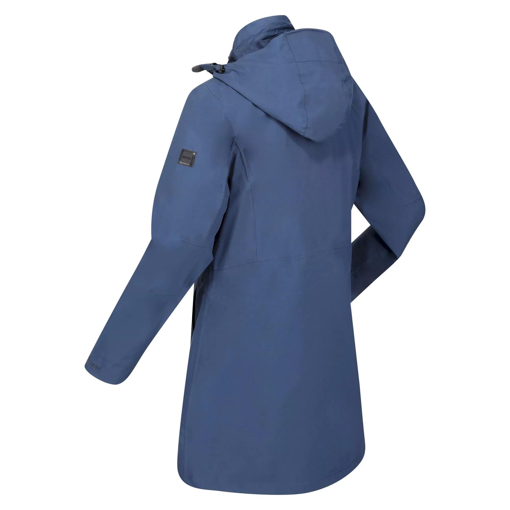 Womens/Ladies Denbury III 2 In 1 Waterproof Jacket (Dark Denim) 4/5