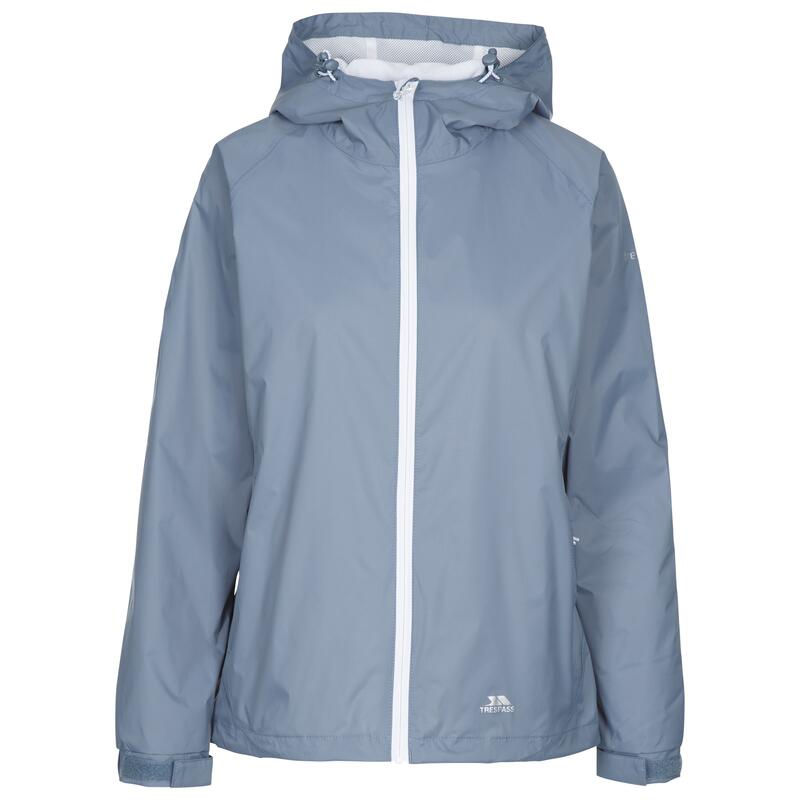 Chaqueta de exterior impermeable modelo Tayah II para mujer Gris Estaño