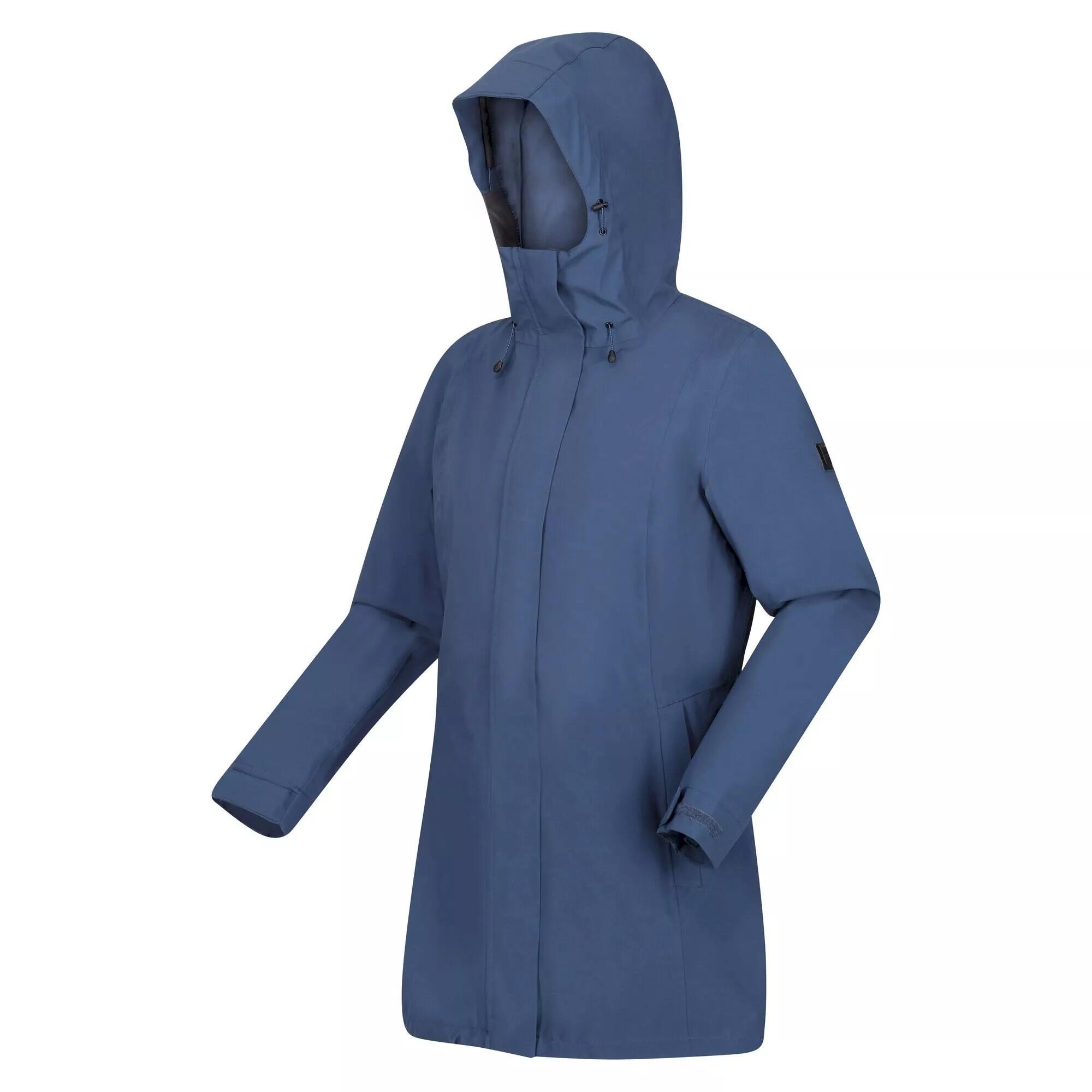 Womens/Ladies Denbury III 2 In 1 Waterproof Jacket (Dark Denim) 3/5