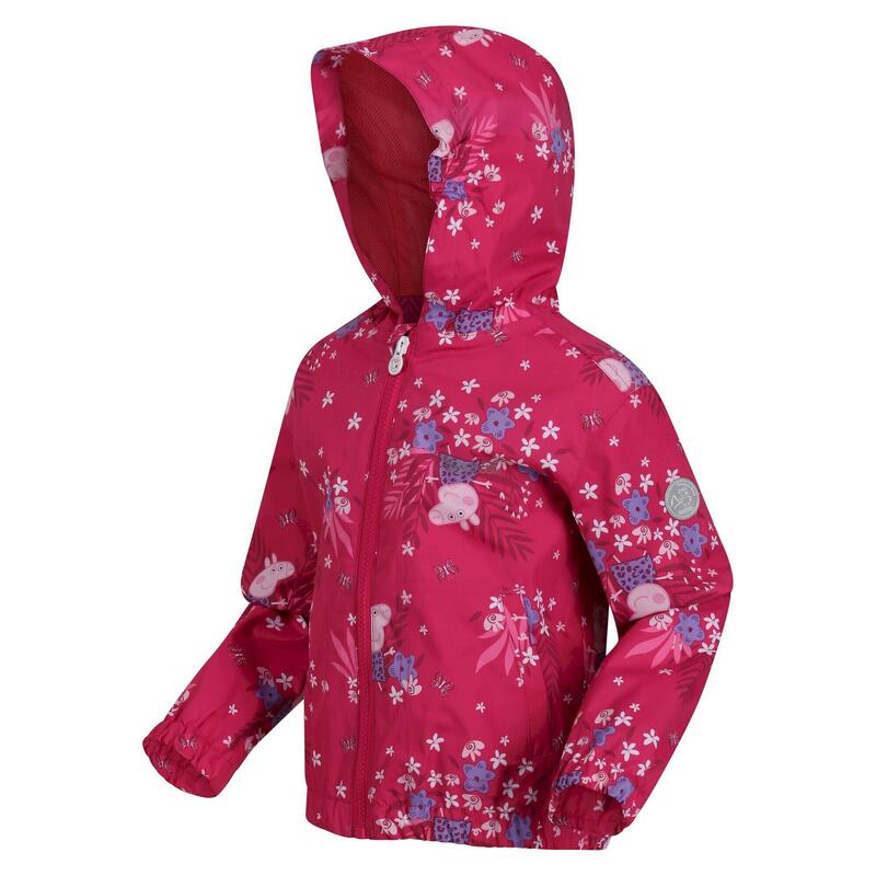 Jacke, wasserfest für Kinder Pink Fusion