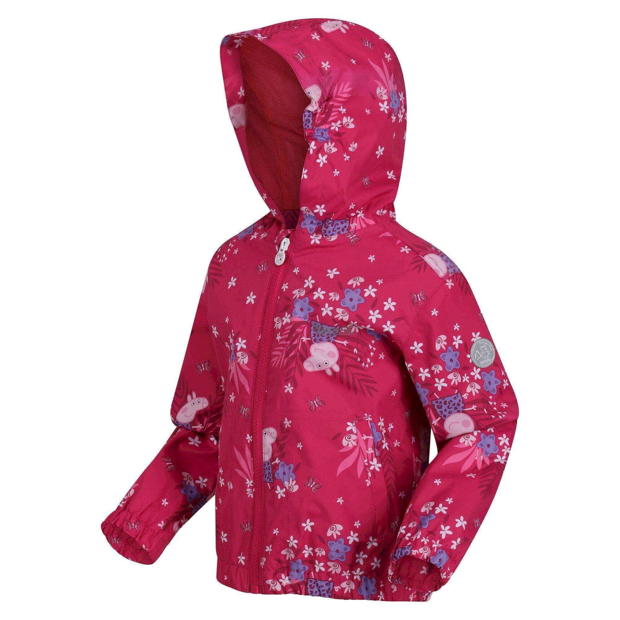 Kids' Waterproof Jacket (Candy Pink)