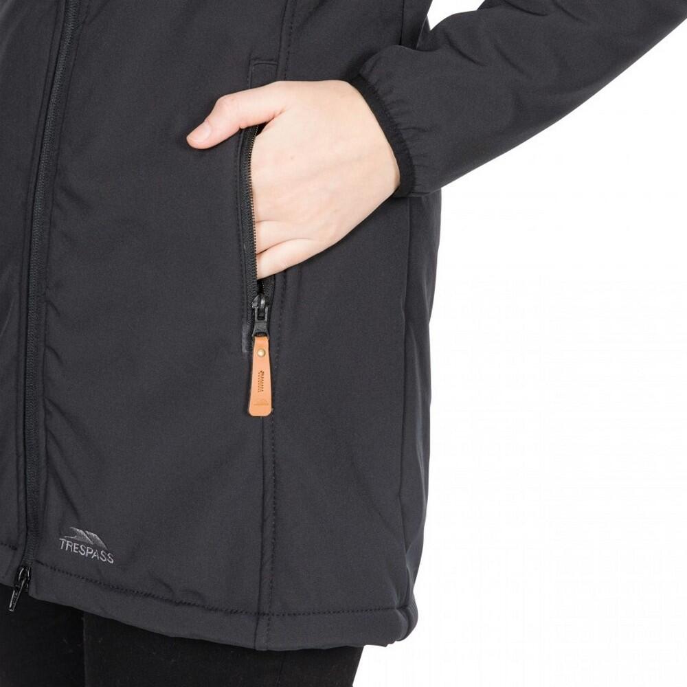 Veste Imperméable Longue KRISTEN Femme (Noir) 4/5